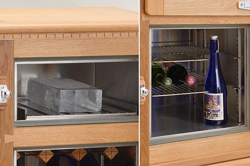 氷で冷やす冷蔵庫2